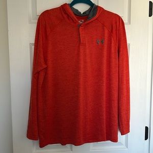 Men’s athletic henley hoodie